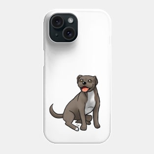Dog - American Pit Bull - Brown Phone Case