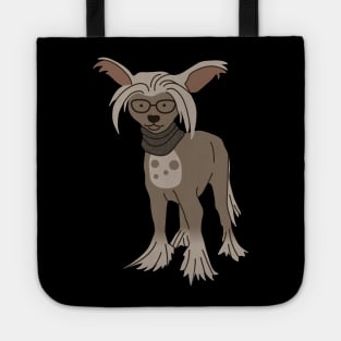 Hipster Chinese Crested Tote