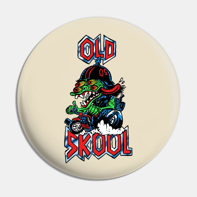 Old Skool Pin by Lanceman!