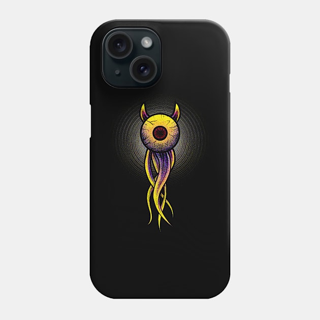 Eyeball evil Phone Case by Tuye Project