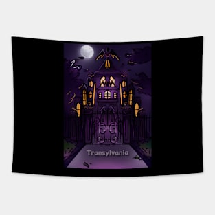 Dracula's Mansion Tapestry