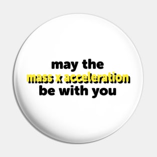 May The Force Be With You Pin