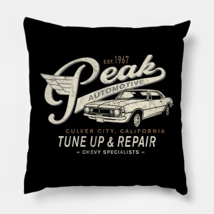 PEAK CHEVY © Buck Tee Originals Pillow