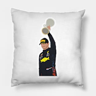 Max Verstappen celebrating his P2 finish at the 2021 Russian Grand Prix Pillow