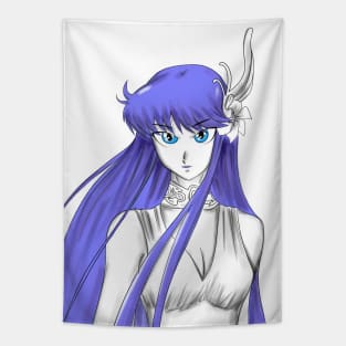 saori kido the athena gold goddess Tapestry