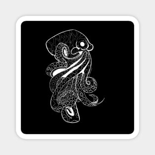 mr octopus ecopop ocean kawaii ink master Magnet