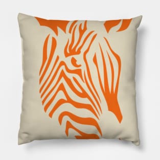 zebra wild animal Pillow