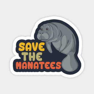 Save the Manatees Magnet