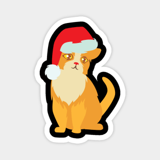 christmas cat 03 Magnet