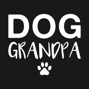 Dog Grandpa Dog Lover Grandfather T-Shirt