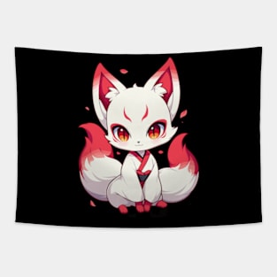 Japanese Kitsune Fox Tapestry