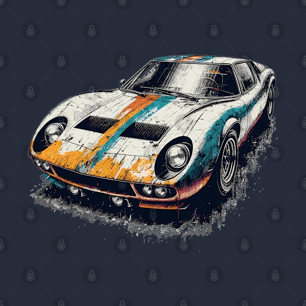 Lamborghini Miura by Vehicles-Art