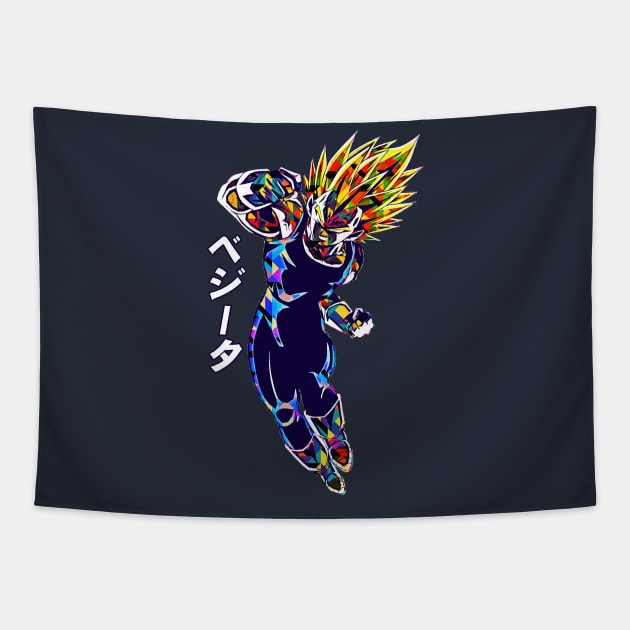 Vegeta Saiyan Tapestry by Retrostyle