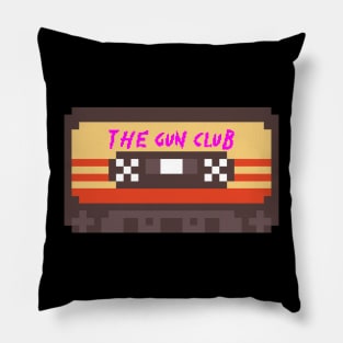 The Gun Club 8bit Cassette Tape Pillow