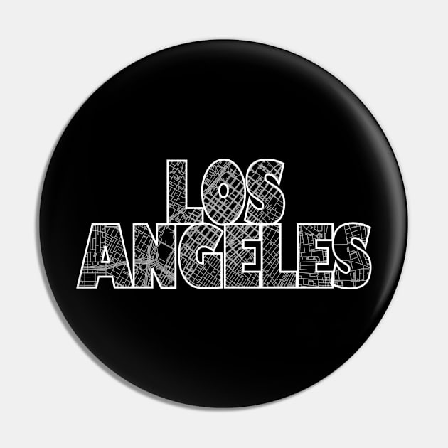 Los Angeles Street Map Pin by thestreetslocal