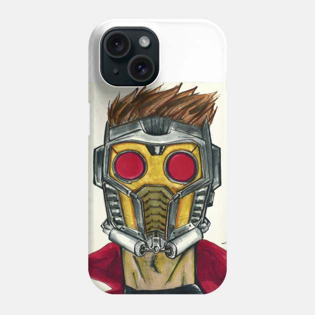 star-lord Phone Case by jorge_lebeau