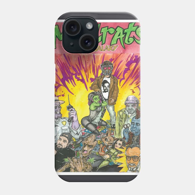 Mallrats of the Galaxy Phone Case by wdstudios