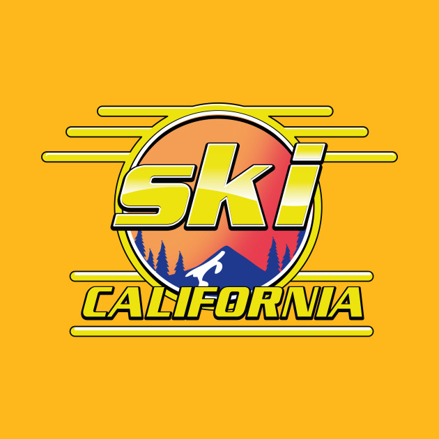 ski California 80s logo by nickemporium1