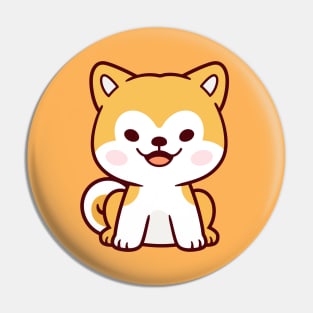 Hachiko Kawaii Pin