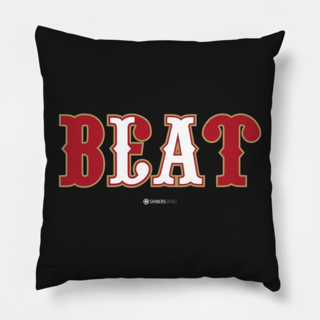 Beat LA - Niners Pillow by shinersbrand