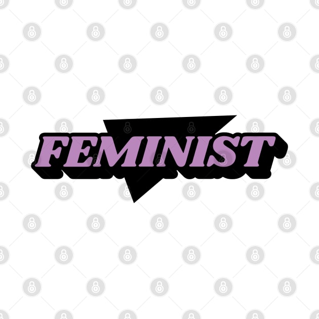 Super Feminist Badge by Fagulha Store