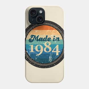 Retro Vintage Made in 1984 Phone Case