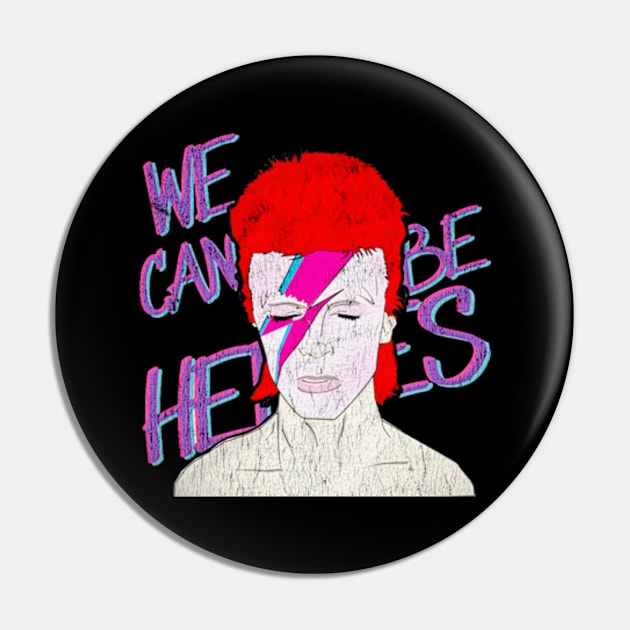 we can be heroes Pin by mahashop