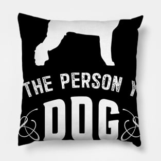 Miniature Schnauzer funny gift Shirt Pillow