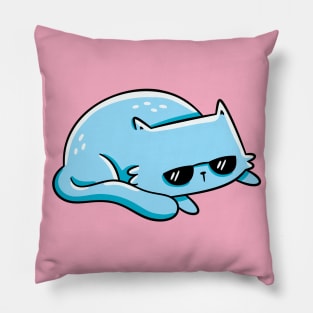 Cool Cat in Sunglasses Pillow