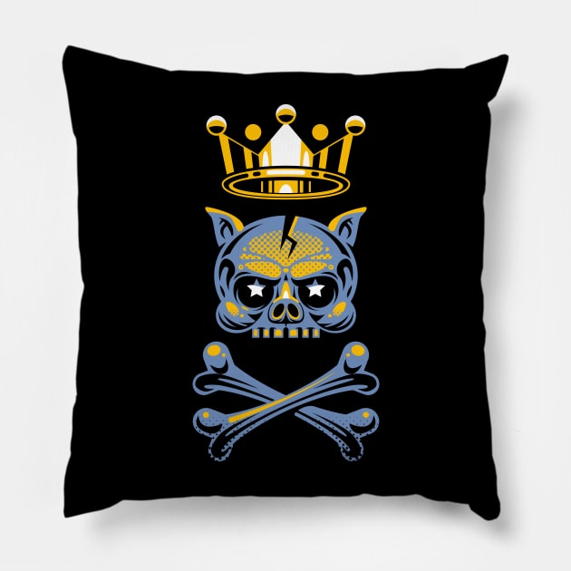 King Pork Pillow by etherbrian