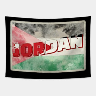 Jordan Vintage style retro souvenir Tapestry