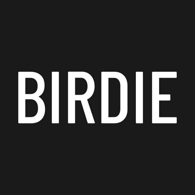 "BIRDIE" TriplePar Shirt by TripleParGolf