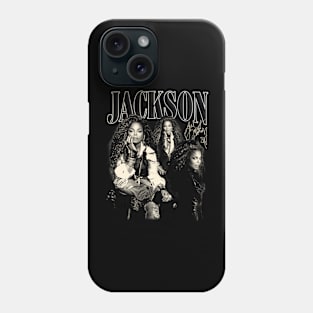 Janet Jackson 80s Pop Music Phone Case