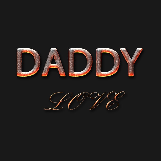 daddy love design for fathers day by à la mode !
