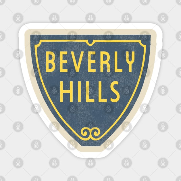 Beverly Hills Magnet by darklordpug