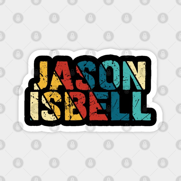 Color Vintage - Jason Isbell Magnet by Arestration