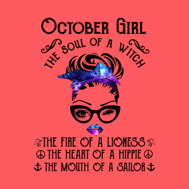 October Girl The Soul Of A Witch The Fire Of Lioness by Vladis