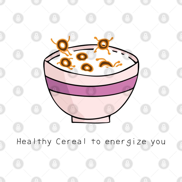 Healthy cereal to energize you by wordspotrayal