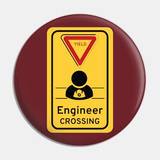 Engineer Crossing Pin