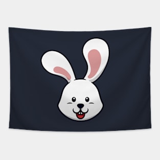 cute bunny cartoon Tapestry