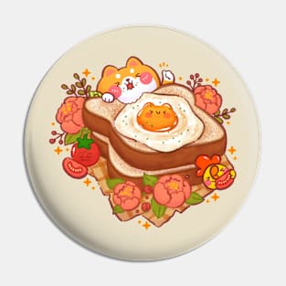 Egg Butter Toast Pin