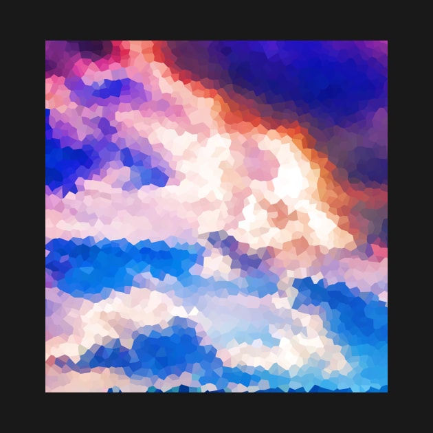 Pixelated Colorful Clouds by YellowLion