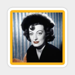 Handsome Joan Crawford Magnet