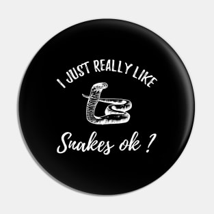 I just really like snakes ok Pin