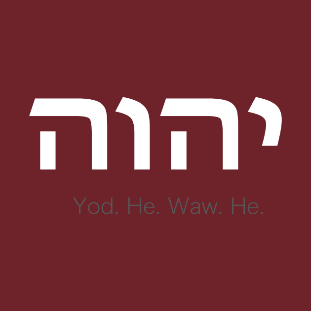 YHWH... Tetragrammaton by C E Richards