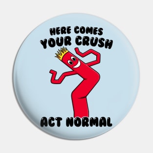 Act Normal! Pin