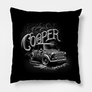 Mini Cooper street machine Pillow