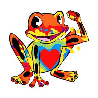 Happy Strong Frog T-Shirt