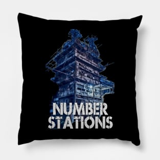 Number Stations Pillow