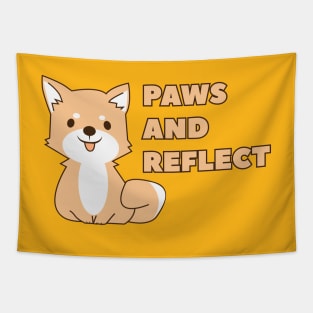 Paws and Reflect Tapestry